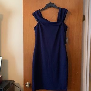 Women dress navy blue